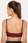Lady Lyka Medium Impact Seamless Sports Bra (Pack of 2) - Plum Wine — thumbnail 9