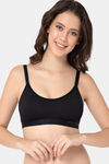 Lady Lyka Modal Sports Bra - Black — thumbnail 1