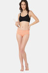 Lady Lyka Modal Sports Bra - Black — thumbnail 5