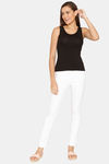 Lady Lyka Cotton Camisole - Black — thumbnail 4