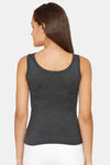 Lady Lyka Cotton Camisole - Black — thumbnail 3