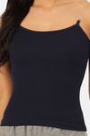 Lady Lyka Cotton Camisole (Pack of 2) - Blue Grey — thumbnail 4