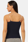 Lady Lyka Cotton Camisole (Pack of 2) - Blue Red — thumbnail 3
