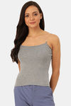 Lady Lyka Cotton Camisole (Pack of 2) - Red Grey — thumbnail 6
