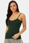 Lady Lyka Cotton Camisole (Pack of 2) - Green Light Blue — thumbnail 2