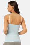 Lady Lyka Cotton Camisole (Pack of 2) - Green Light Blue — thumbnail 6