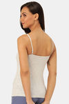 Lady Lyka Cotton Camisole (Pack of 2) - Green Light Grey — thumbnail 6