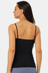 Lady Lyka Cotton Camisole (Pack of 2) - Green Navy Blue — thumbnail 6