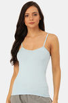 Lady Lyka Cotton Camisole (Pack of 2) - Grey Light Blue — thumbnail 5