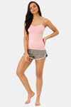 Lady Lyka Cotton Camisole (Pack of 2) - Mustard Pink — thumbnail 8