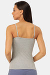 Lady Lyka Cotton Camisole (Pack of 2) - Green Grey — thumbnail 6