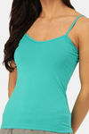 Lady Lyka Cotton Camisole (Pack of 2) - Orange Green — thumbnail 8