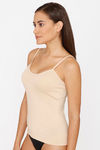 Lady Lyka Cotton Camisole - Skin — thumbnail 2