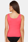 Lady Lyka Cotton Camisole - Red — thumbnail 3