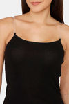 Lady Lyka Cotton Camisole (Pack of 2) - White Black — thumbnail 11