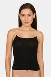 Lady Lyka Cotton Camisole (Pack of 2) - White Black — thumbnail 7