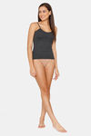 Lady Lyka Cotton Camisole (Pack of 2) - Red Black — thumbnail 10