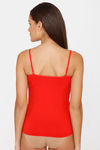 Lady Lyka Cotton Camisole (Pack of 2) - Red Black — thumbnail 4
