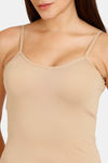 Lady Lyka Cotton Camisole (Pack of 2) - Skin Camel — thumbnail 11