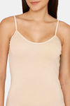 Lady Lyka Cotton Camisole (Pack of 2) - Skin Camel — thumbnail 6