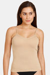 Lady Lyka Cotton Camisole (Pack of 2) - Skin Camel — thumbnail 7