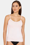 Lady Lyka Cotton Camisole (Pack of 2) - Pink Skin — thumbnail 2