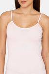 Lady Lyka Cotton Camisole (Pack of 2) - Pink Skin — thumbnail 6
