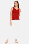 Lady Lyka Cotton Camisole (Pack of 2) - Blue Maroon — thumbnail 10