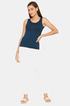 Lady Lyka Cotton Camisole (Pack of 2) - Blue Maroon — thumbnail 5