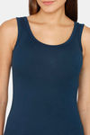 Lady Lyka Cotton Camisole (Pack of 2) - Blue Maroon — thumbnail 6