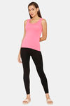 Lady Lyka Cotton Camisole (Pack of 2) - White Pink — thumbnail 10