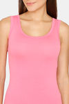 Lady Lyka Cotton Camisole (Pack of 2) - White Pink — thumbnail 11