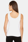 Lady Lyka Cotton Camisole (Pack of 2) - White Pink — thumbnail 4