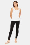 Lady Lyka Cotton Camisole (Pack of 2) - White Pink — thumbnail 5
