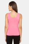 Lady Lyka Cotton Camisole (Pack of 2) - White Pink — thumbnail 9