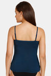 Lady Lyka Cotton Camisole - Indigo — thumbnail 3