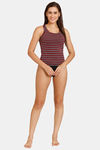 Lady Lyka Cotton Camisole - Wine — thumbnail 5