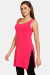 Lady Lyka Cotton Camisole - Hot Pink — thumbnail 2