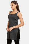 Lady Lyka Cotton Camisole - Black — thumbnail 2