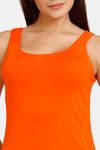 Lady Lyka Cotton Camisole - Orange — thumbnail 4