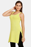 Lady Lyka Cotton Camisole - Green — thumbnail 2
