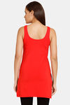 Lady Lyka Cotton Camisole - Tomato — thumbnail 3