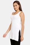 Lady Lyka Cotton Camisole - White — thumbnail 2