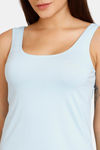 Lady Lyka Cotton Camisole (Pack of 2) - LightBlue Red — thumbnail 6