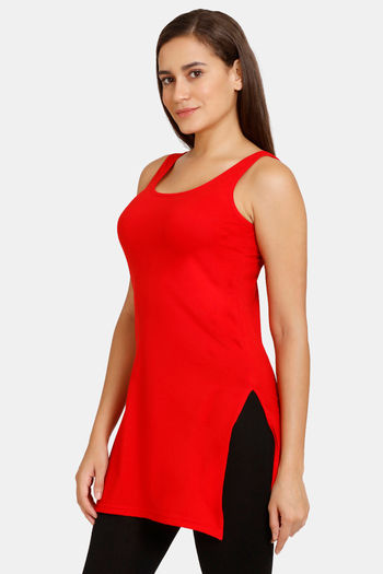 Lady Lyka Cotton Camisole (Pack of 2) - LightBlue Red — image 8