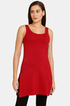 Lady Lyka Cotton Camisole (Pack of 2) - Maroon Pink — thumbnail 2