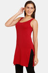 Lady Lyka Cotton Camisole (Pack of 2) - Maroon Pink — thumbnail 3