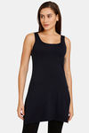 Lady Lyka Cotton Camisole (Pack of 2) - NavyBlue OliveGreen — thumbnail 2