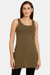 Lady Lyka Cotton Camisole (Pack of 2) - NavyBlue OliveGreen — thumbnail 7