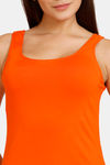 Lady Lyka Cotton Camisole (Pack of 2) - Orange Red — thumbnail 6